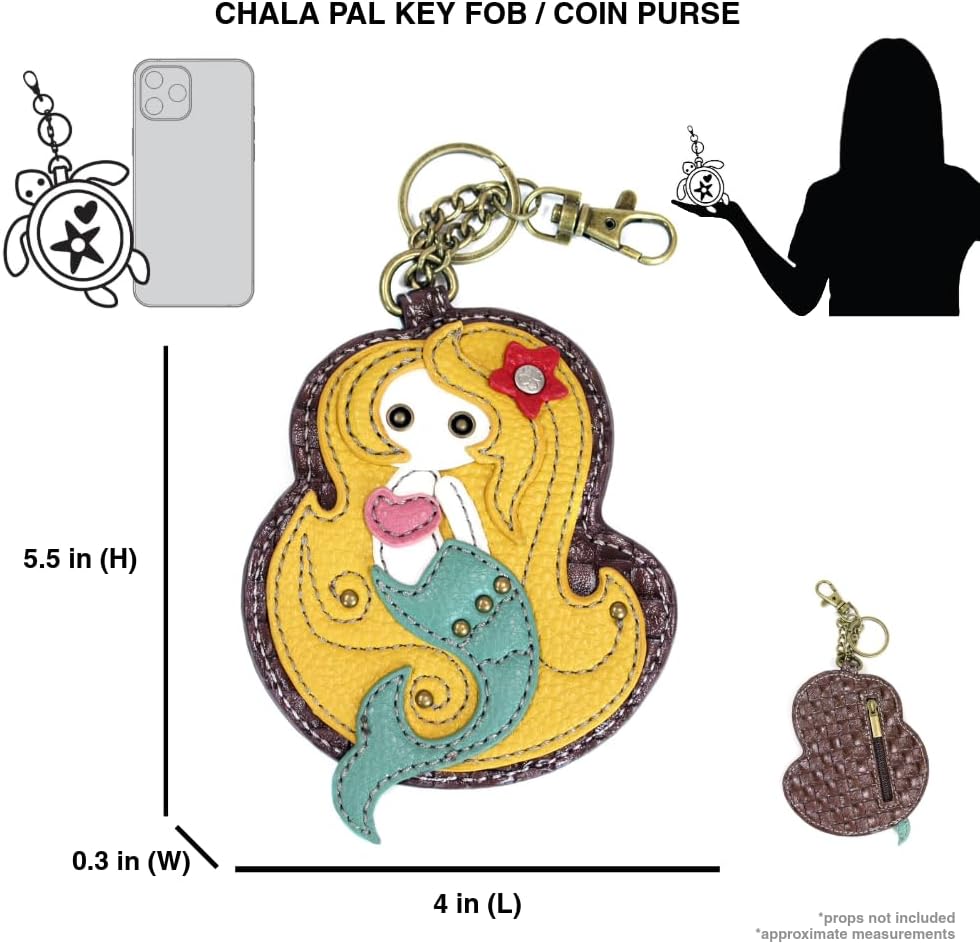 CHALA Ocean Collection Women's Decorative Key Fob/Coin Purse Accessory