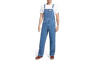 Mens Denim Bib Overalls: Ultimate Rugged Versatility for Work and Leisure