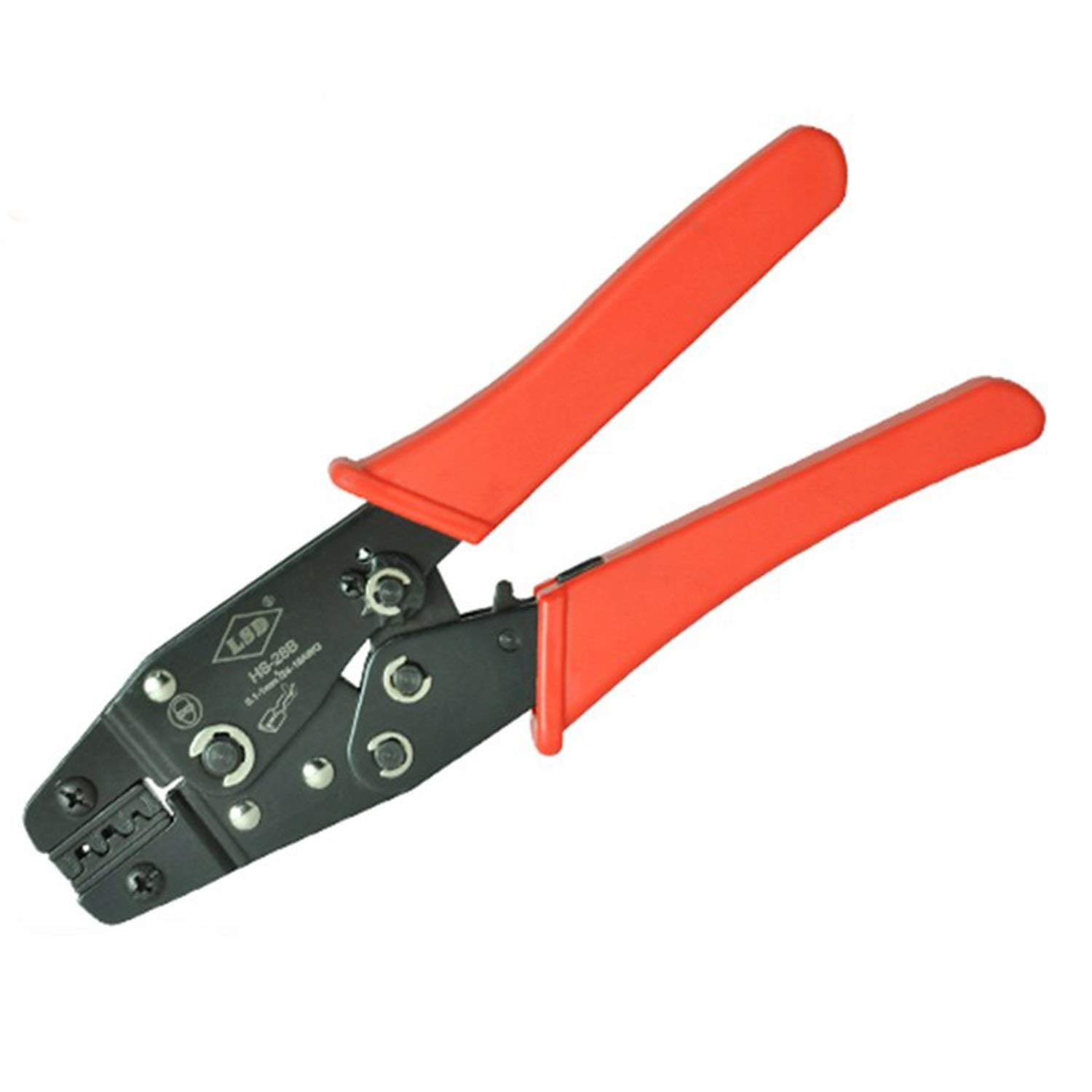 IBOWZ Crimper Plier Mini Herramientas de crimpado antioxidantes para 0,1-1 mm² Herramienta de Mano de Terminal de Cable no Aislado alicates de crimpado de Conector Dupont