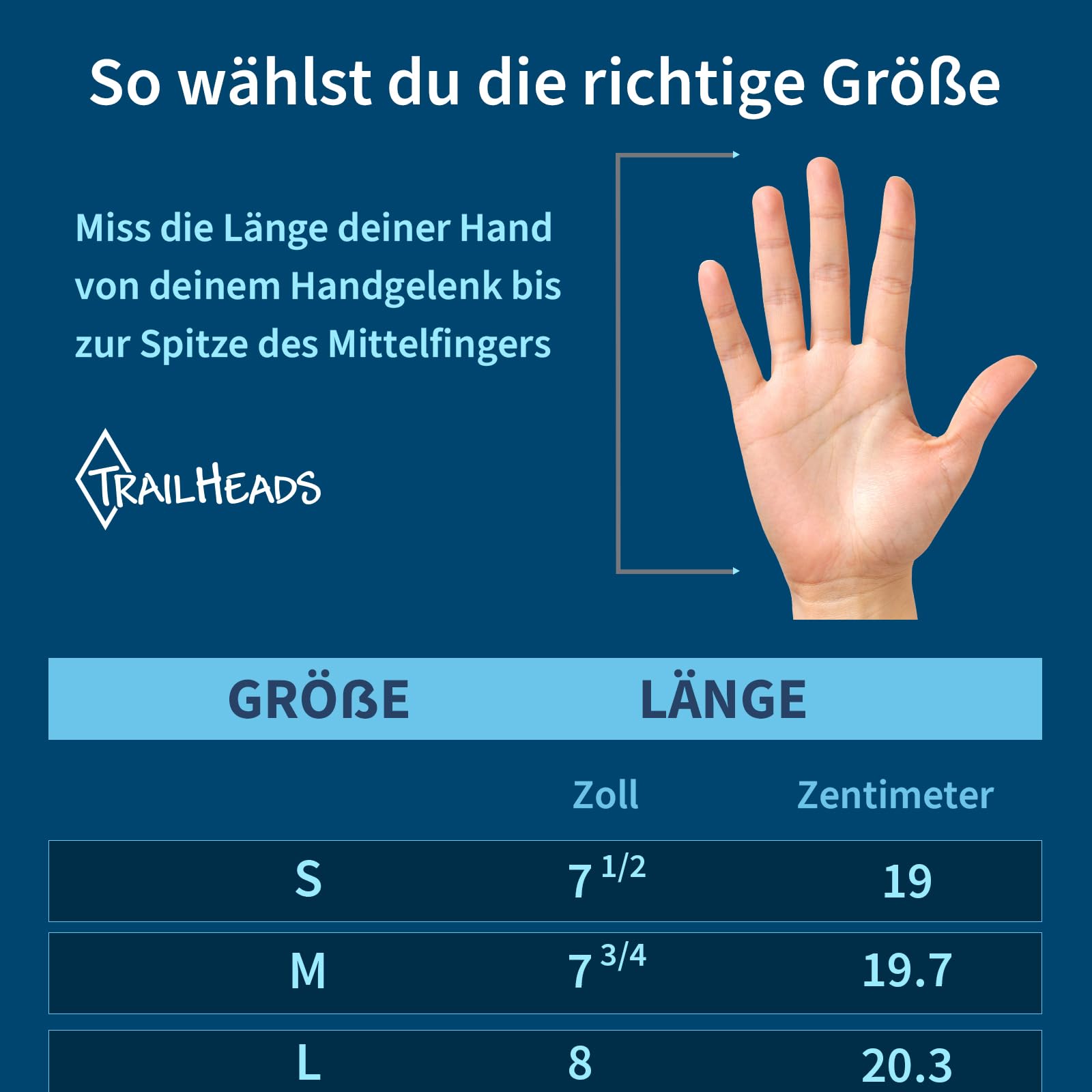 TrailHeads Gesteppte Laufhandschuhe mit Touchscreen-Funktion für Frauen | Isolierter Handschutz