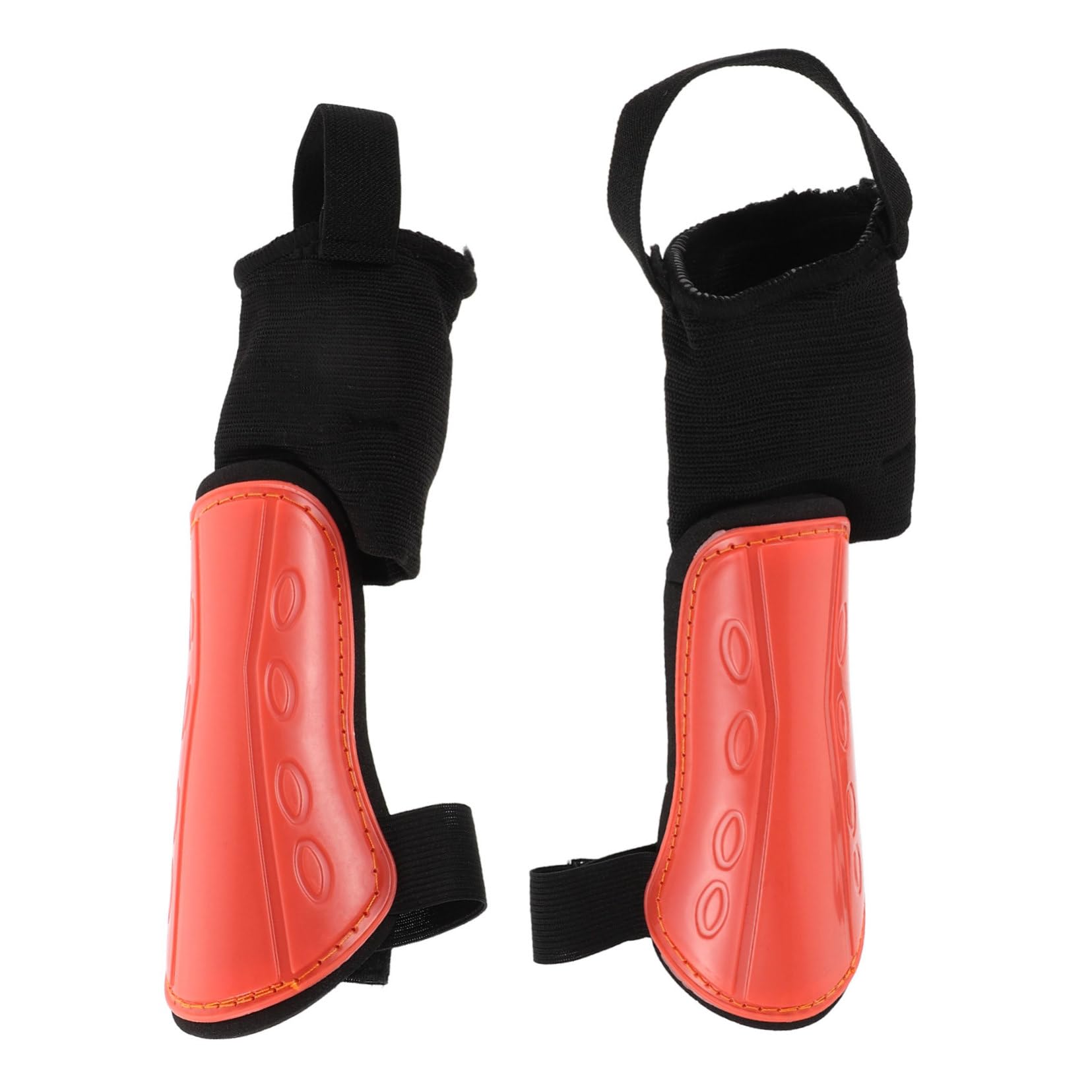 Sosoport 2Pcs Youth Soccer Shin Guards with Ankle Support Lightweight Eva Cushion Pads for Durable Football Shin Protection Gear for Injury Prevention