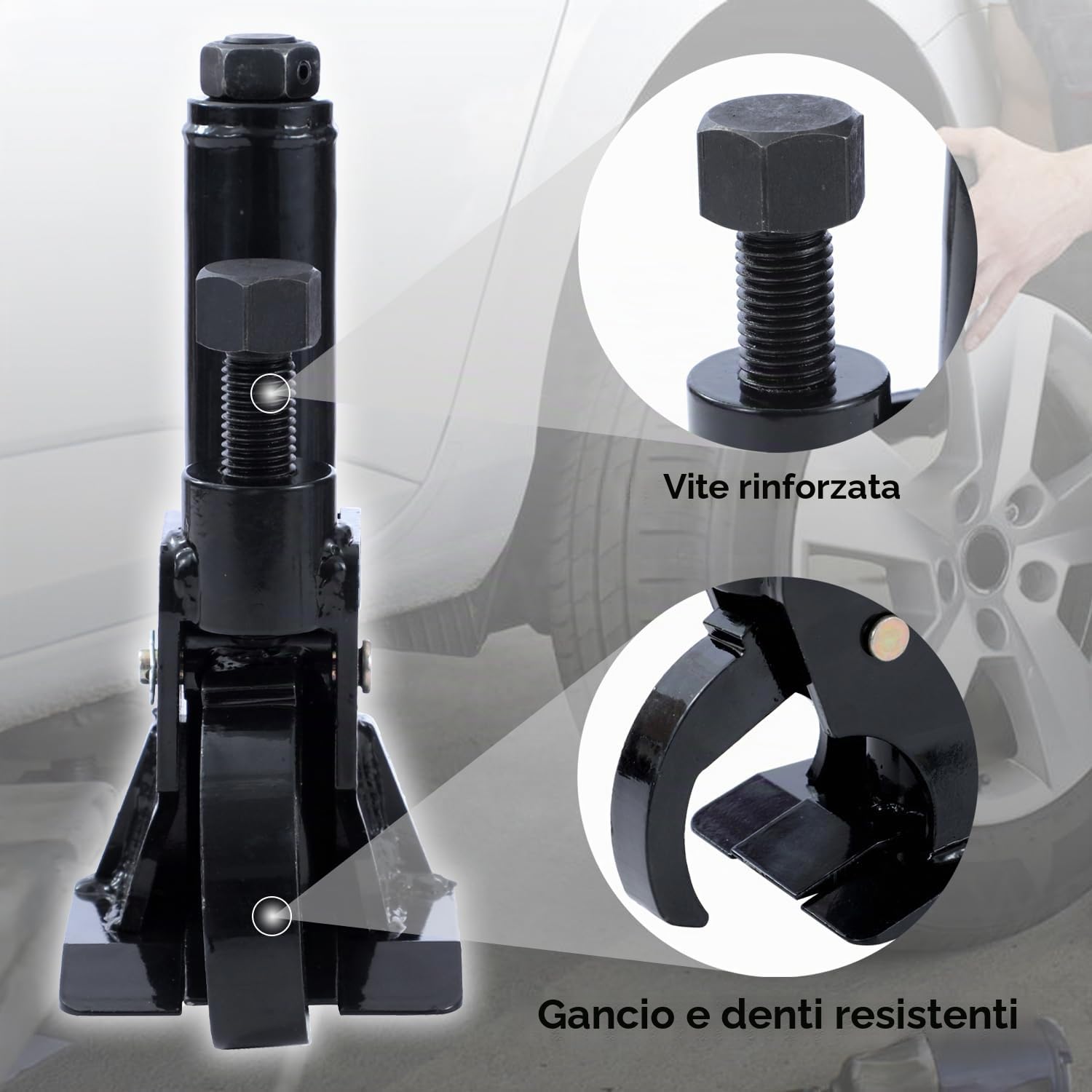 AIM Tools Manuale Stallonatore per Pneumatici per Pneumatici da 38" a 42" Utensili per Smontagomme Universali per Auto Trattori Camion ATV Moto Ruota Smontaggio Riparazione