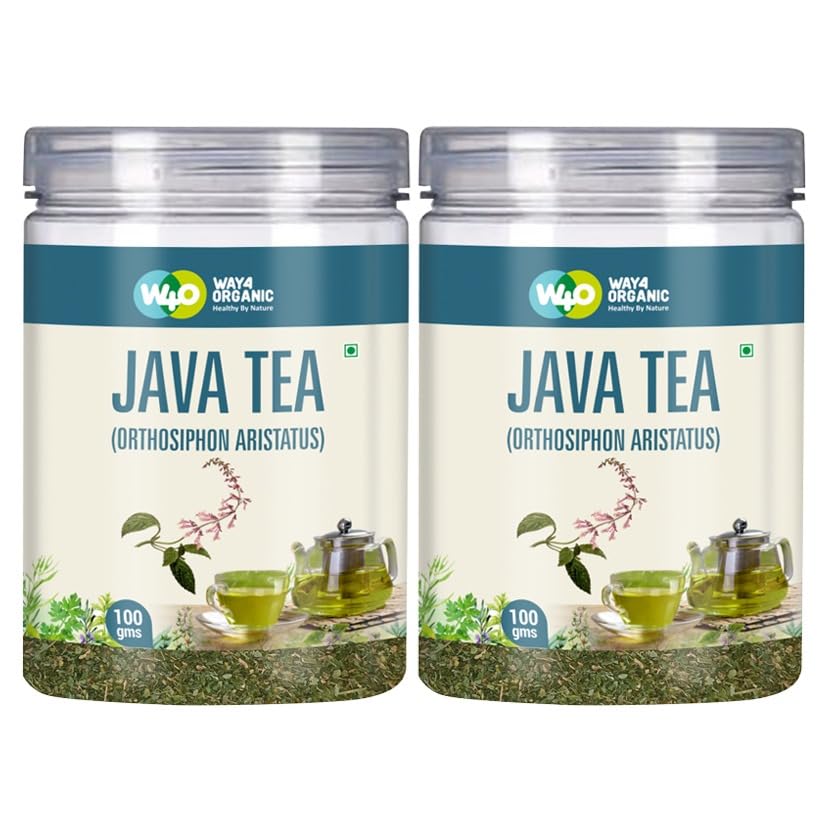 Way4Organic Java tea (Orthosiphon aristatus) 100 g (Pack of 2)