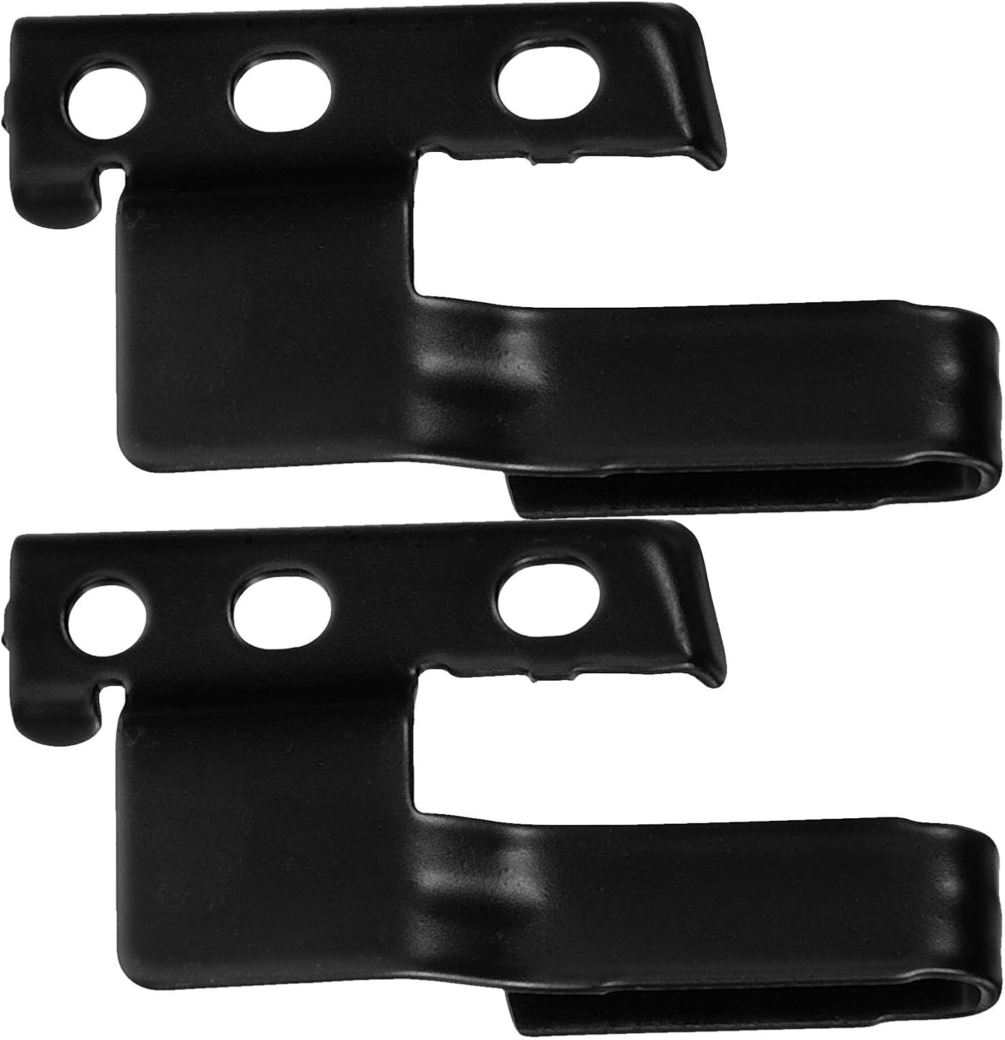 Universal Precision Fit Metal 2pcs Arm Adapter Wiper Windshield Kit with Mounting Screws and Easy Installation for Car Front Windshield Wiper Replacement
