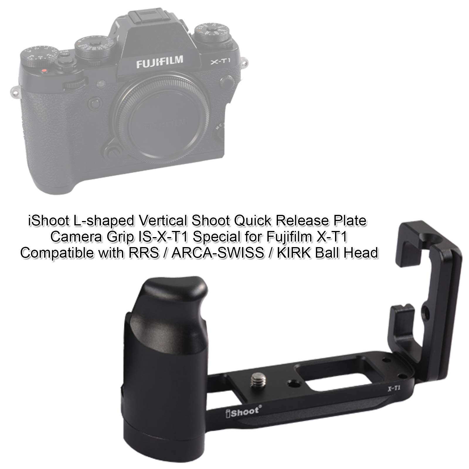 Amazon | Fujifilm X-T1専用L字型垂直撮影クイックリリースプレート