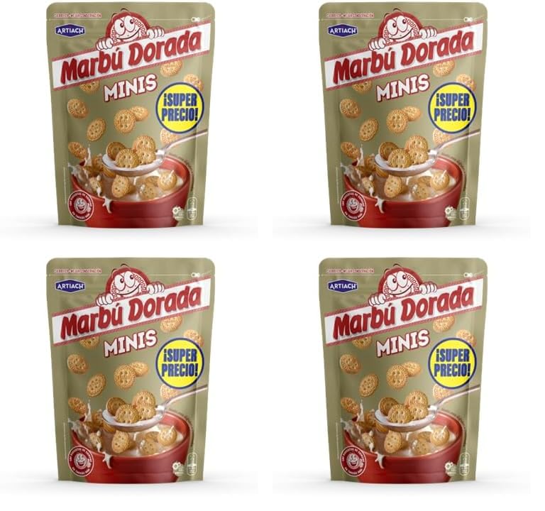Mini Marbú Dorada 190g (Paquete de 4)