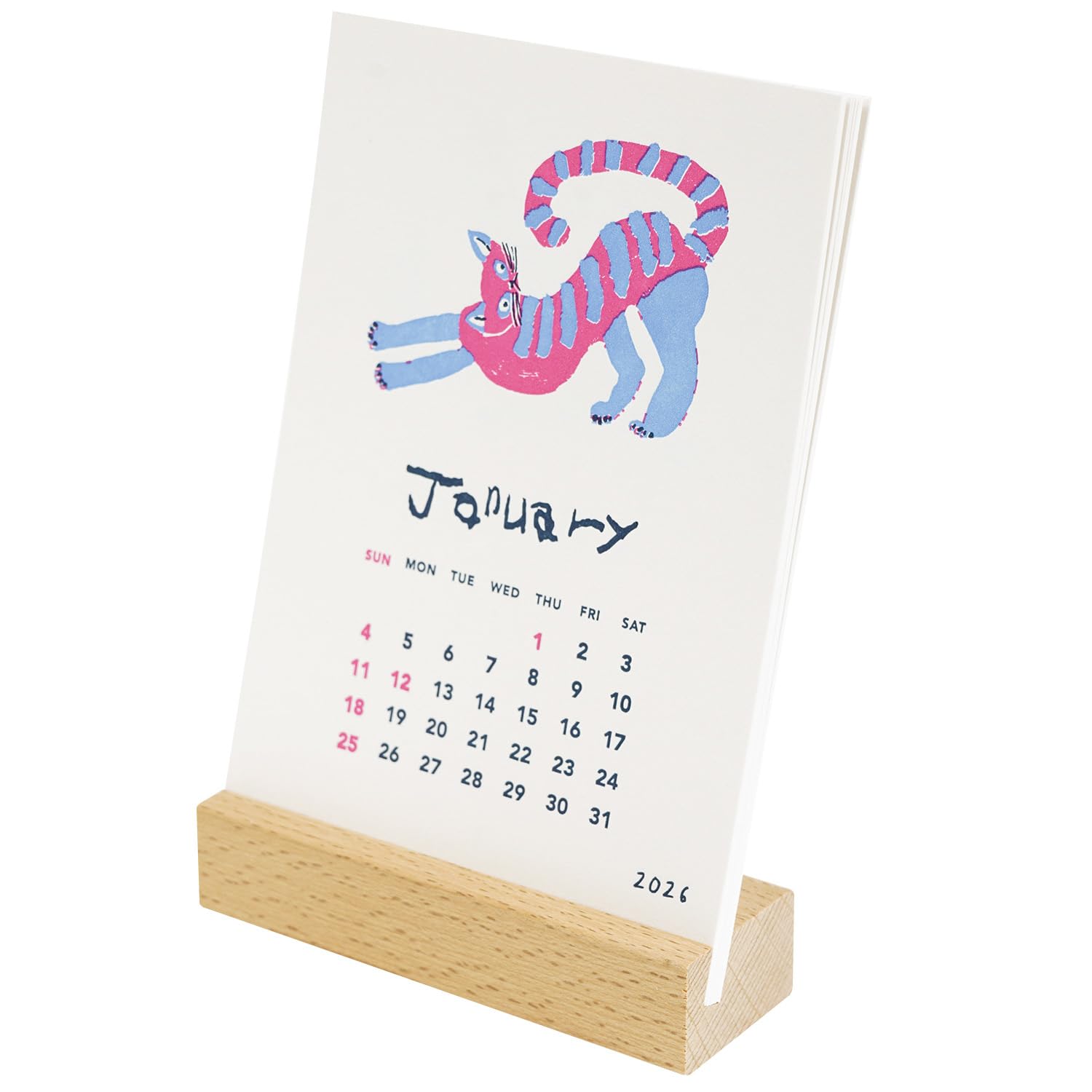 Amazon | グリーティングライフ 2026年 カレンダー ミロコマチコ