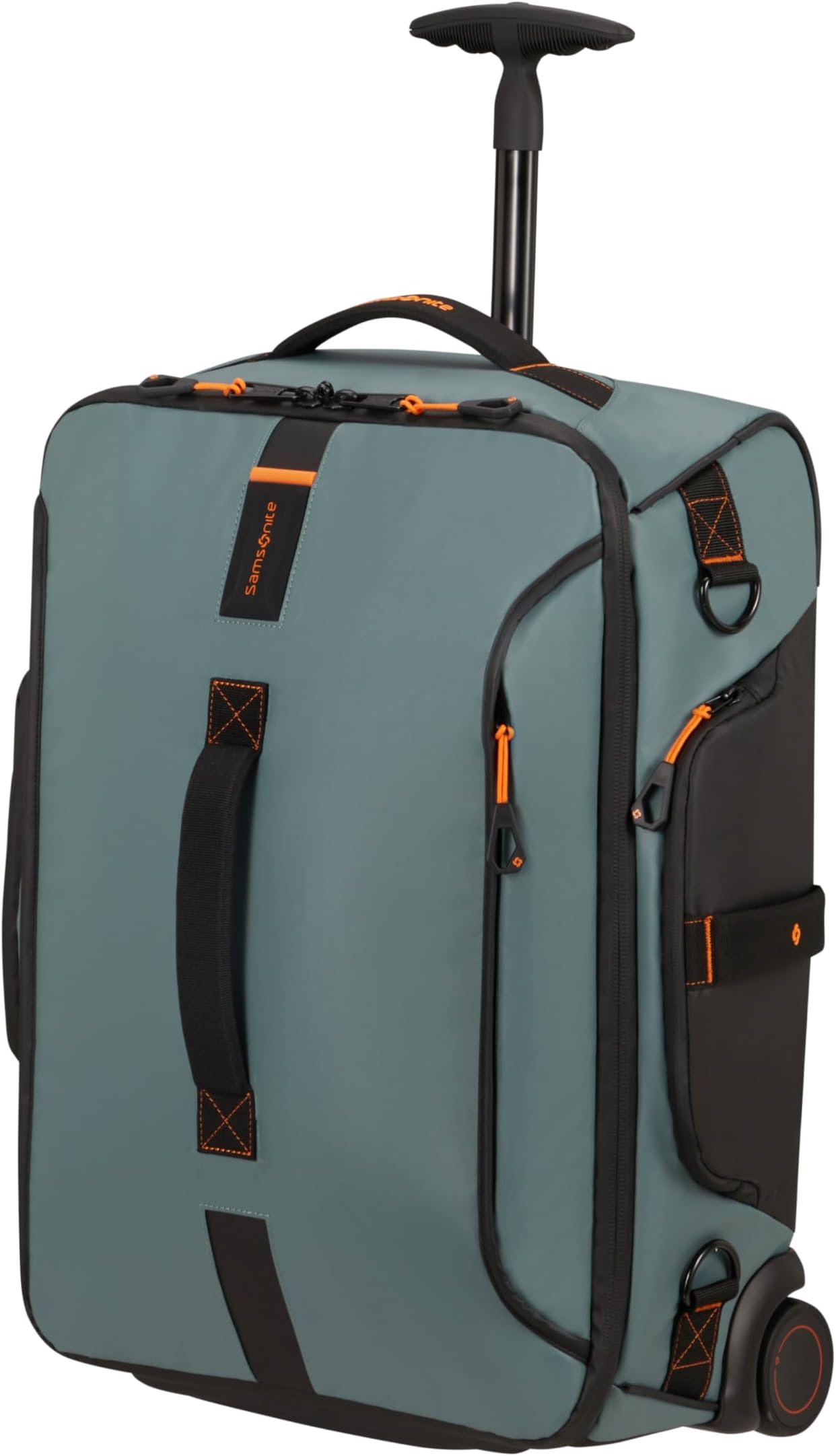 Samsonite Paradiver Light - Travel Bag/Backpack with 2 Wheels S, 55 cm, 51 L, Forest