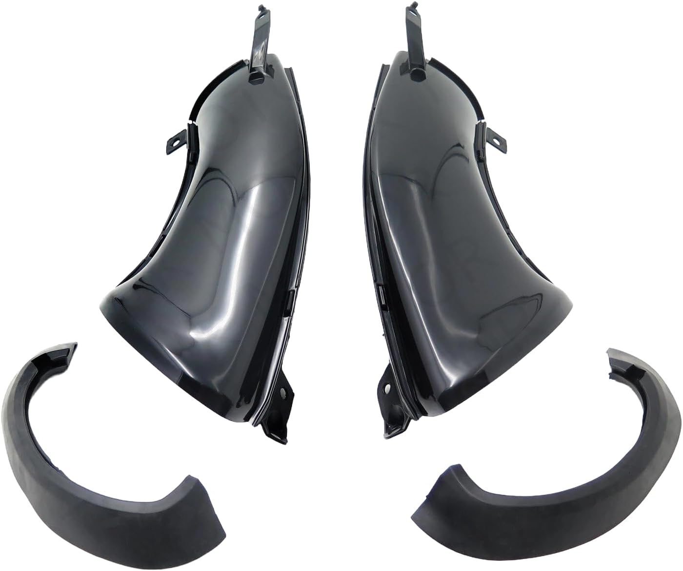 XKMT-Left & Right Air Intake Tube Duct Compatible With YZF R1 YZF-R1 2007 2008 [B01N76GH34]