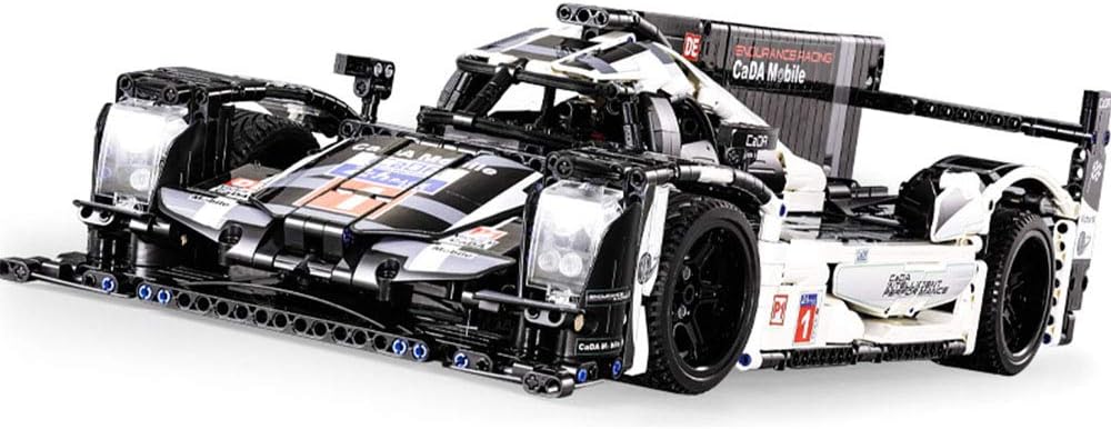 Dynamic three-quarter front view of the CADA Master C61016W Technology Racing Car, showcasing umklamo wayo jikelele.