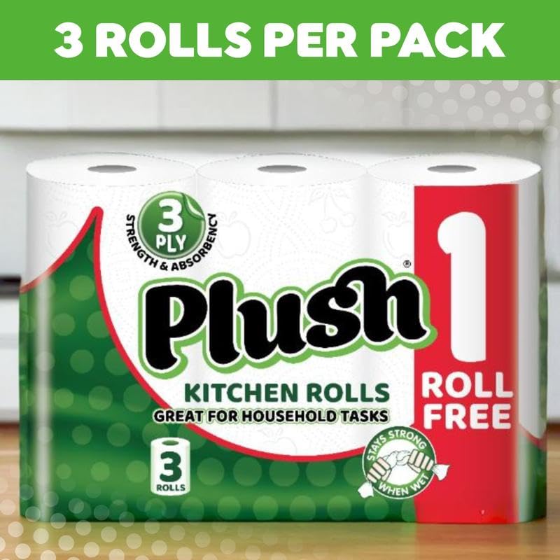 Gentille Giant Better Than 3 Ply Paper Towel | Extra Thick Kitchen Roll