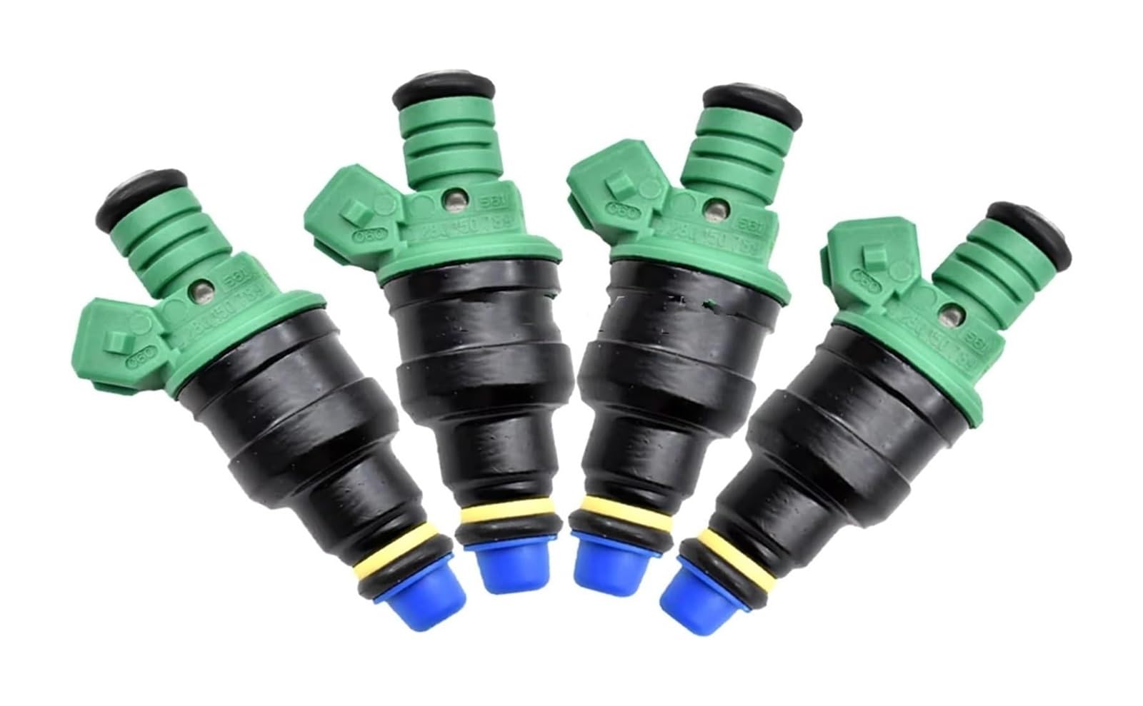 Wekpopmevl One Color Oil Petrol Fuel Injector Nozzle For Nsaxo Coupe 1.6 1995-2000 4X 0280150789 Fuel Injector Nozzle Exhaust