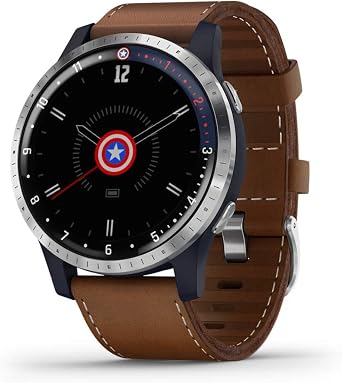 garmin legacy hero series marvel captain america inspired premium smartwatch includes a captain america inspired app experience