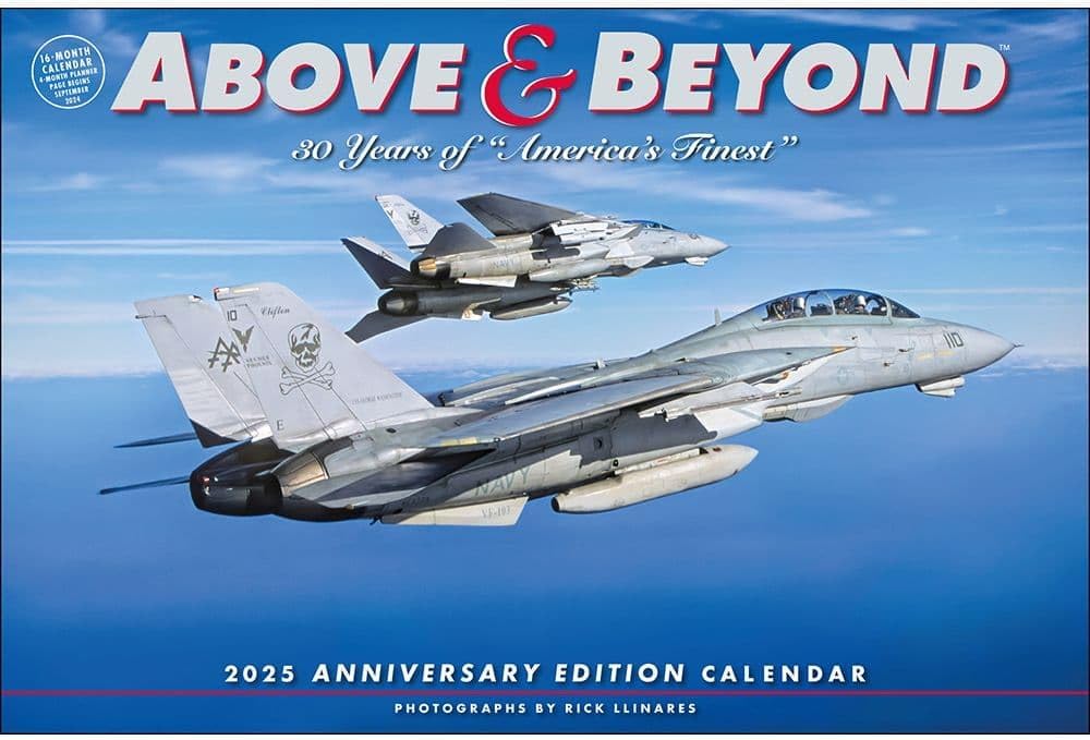 Above and Beyond 2025 Wall Calendar