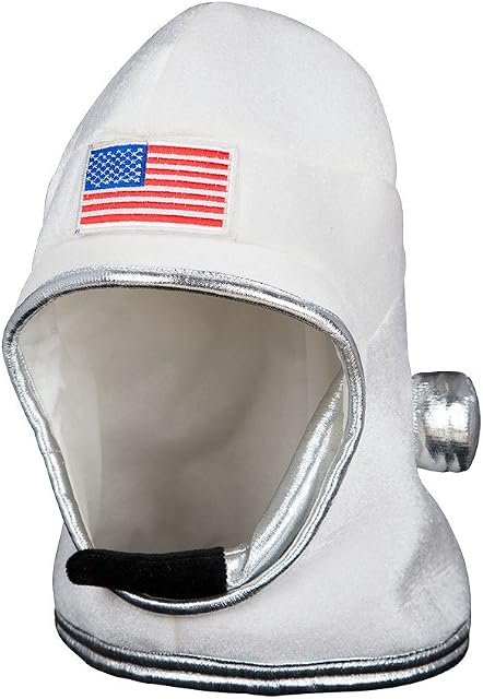 Wicked Costumes Adult Unisex White Velour Astronaut Helmet