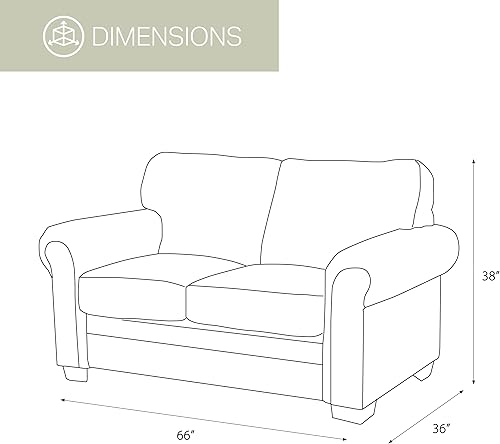 Miniatura 3 de American Furniture Classics Asiento de amor de caballos salvajes