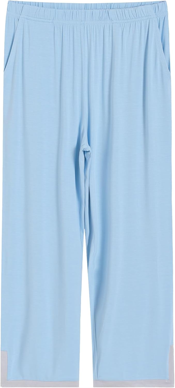 Latuza Women's Petite Pajama Lounge Sets Viscose Petite Length Half Sleeve Pjs