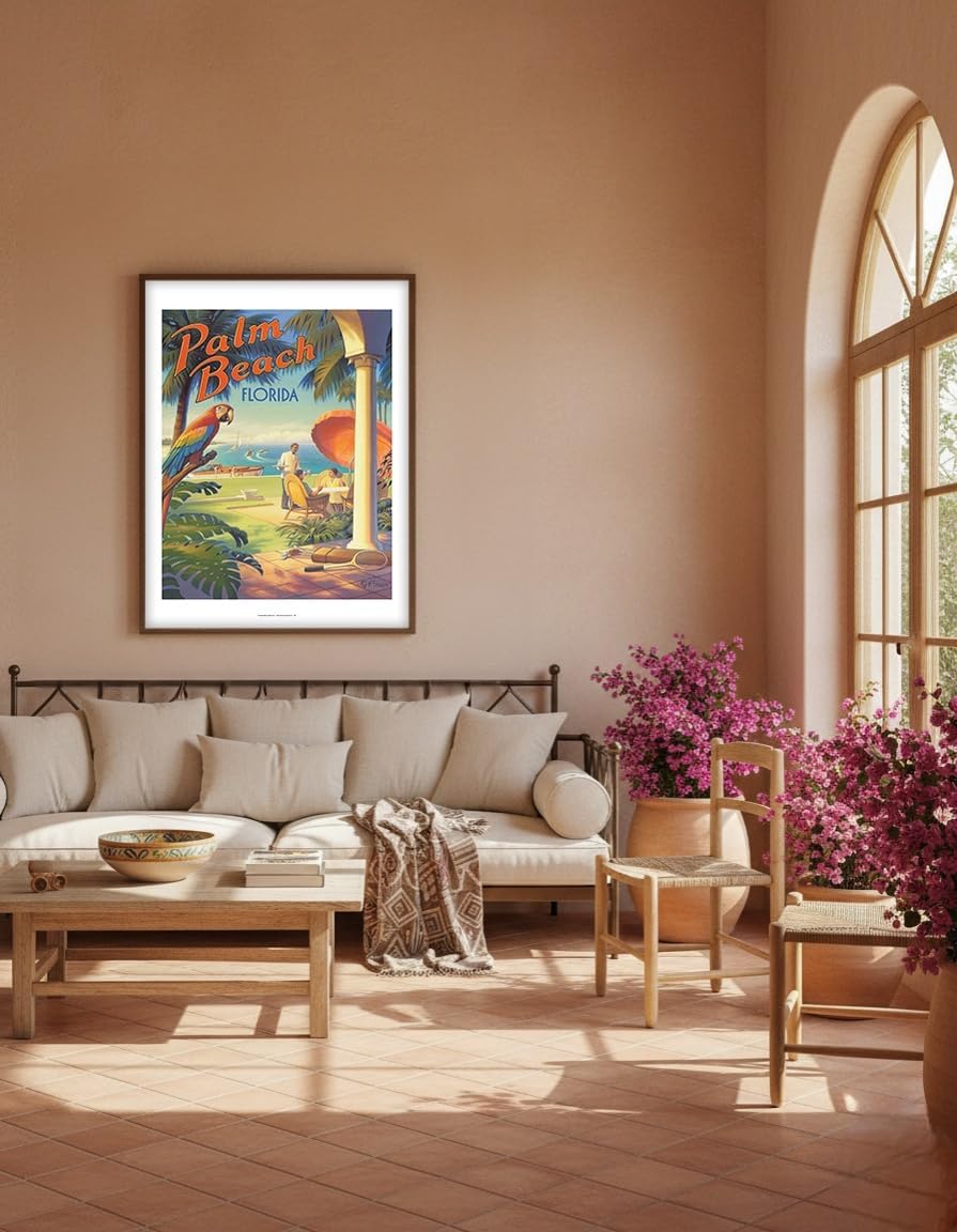 Pacifica Island Art Palm Beach Florida Metal Sign image 5