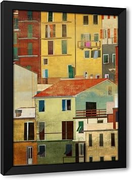 ArtDirect Manarola II Custom Framed Art Print Giclee Print or Canvas Options with Various Sizes and Customization by PI Studio