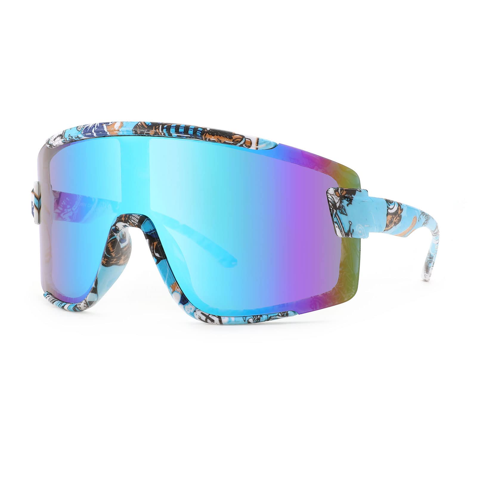 JazRvr Sportsonnenbrille 3er Set - UV400 Schutz Für Radfahren, Laufen & Skifahren
