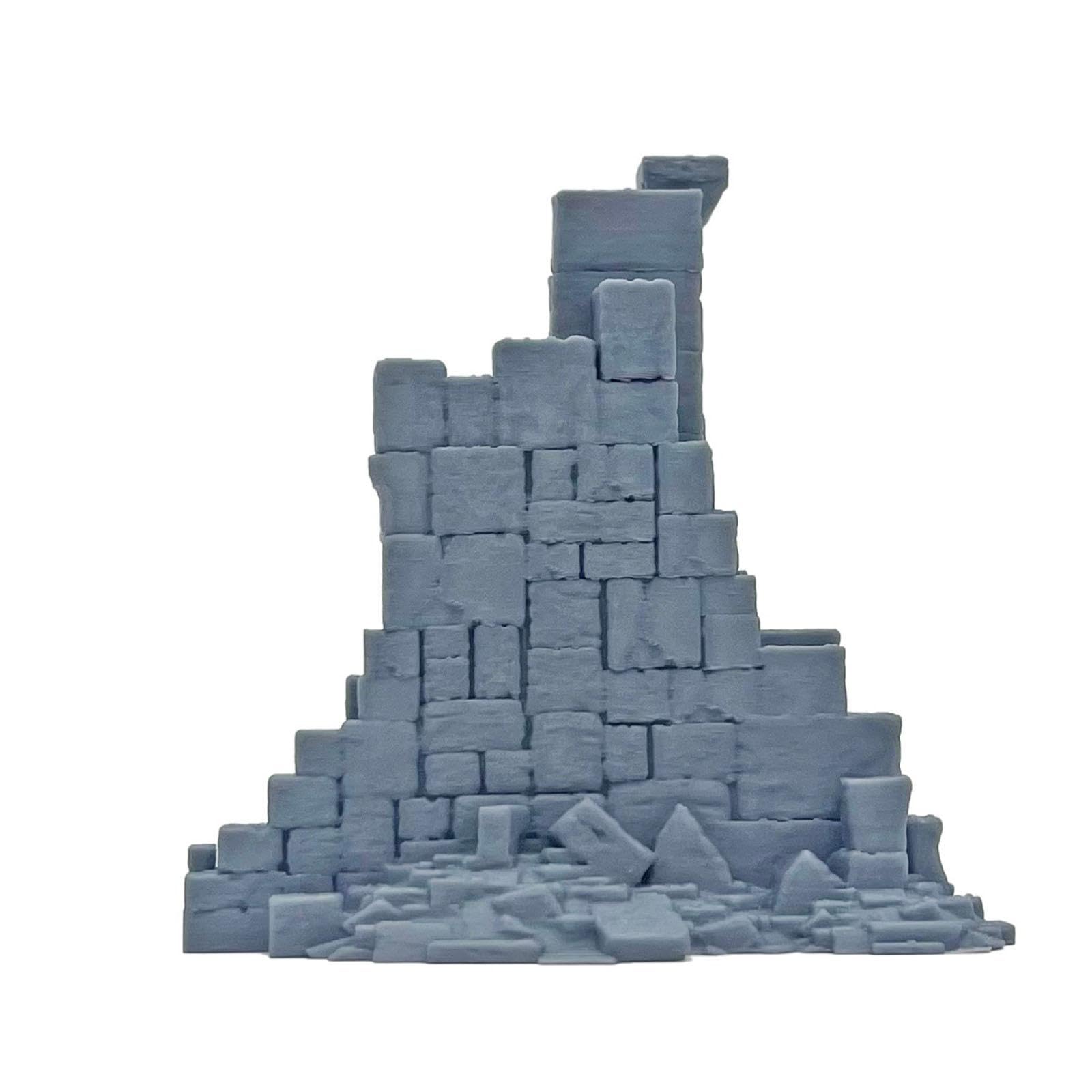 Accessoires de Décor Miniatures de Murs En Ruine pour Les Enfants Amateurs de Loisirs Créatifs