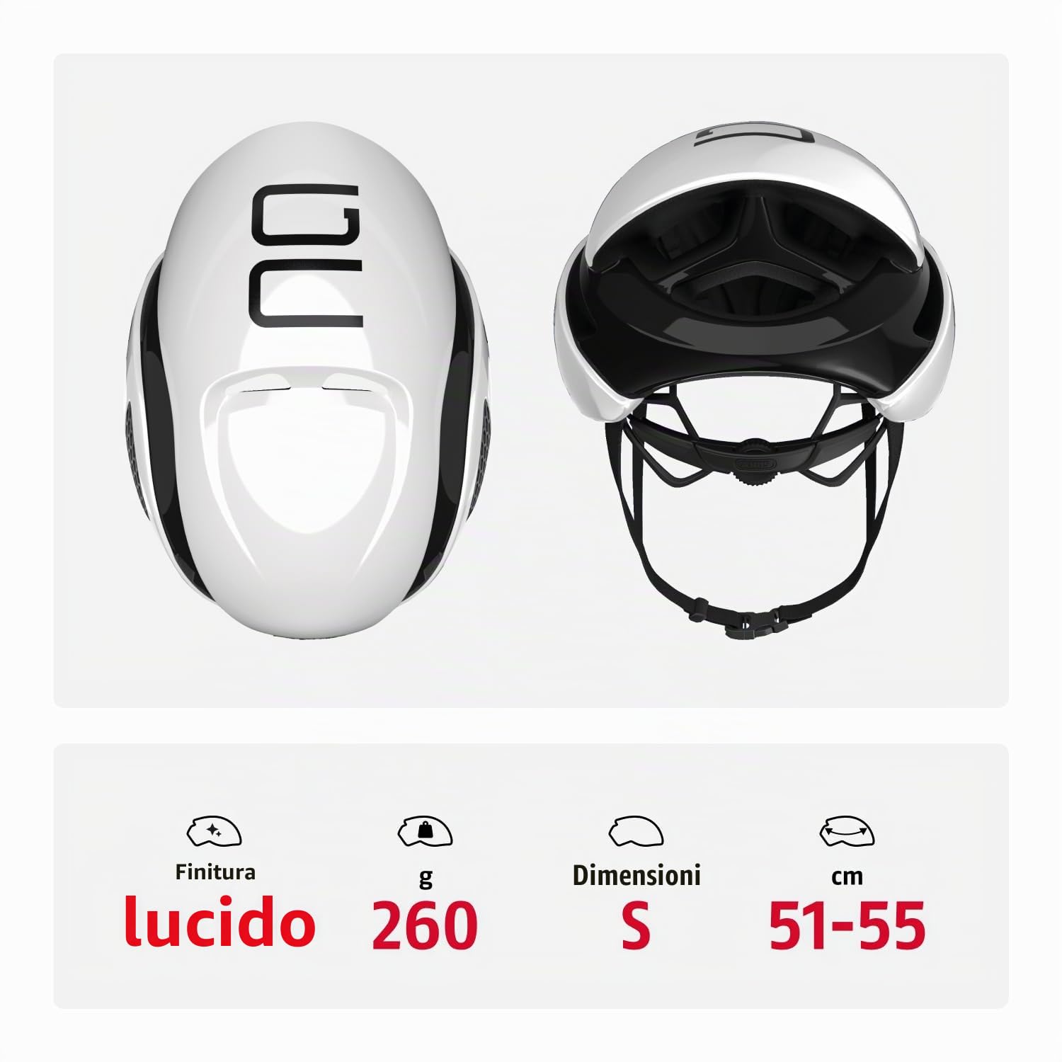 ABUS GameChanger Casco da bici da corsa, aerodinamico, con ventilazione ottimale, per uomo e donna