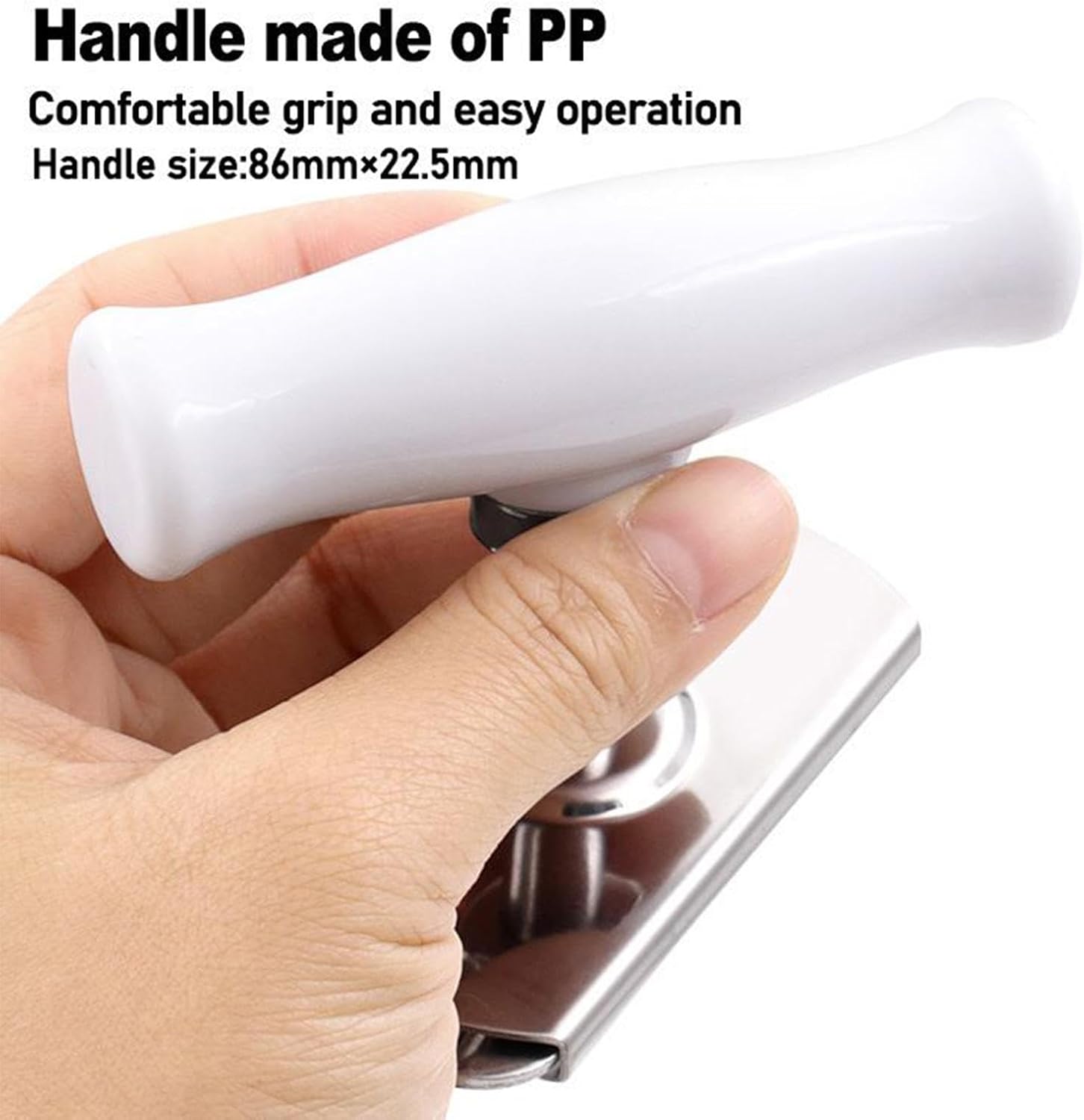 Jar Opener Tool, Bottle Grip Aid, Kitchen Lid Remover, Heavy Duty Non Slip Ergonomic Handle Design, Multi Size Jar Lid Compatibility Easy Twist Open, 4.05x1.65x2.67 Inches, for Men Women