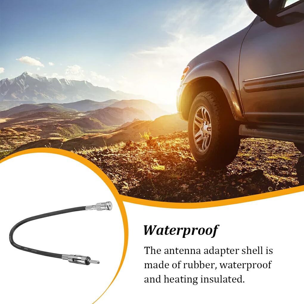 10 Set di Adaptador de Antena de Radio Especial para Coche, Cable de extensión Resistente al Desgaste, Conector Flexible, Amplificador/DC, Cable aéreo, 10piezas