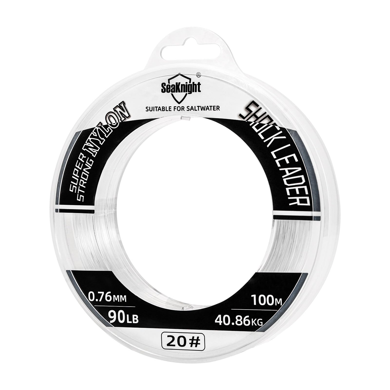 SeaKnight Nylon Shock Leader Fishing Line Super Strong Saltwater 50M/100M Monofilament Sinking Fishing Line For Sea Fishing 25-200LB โ image 1