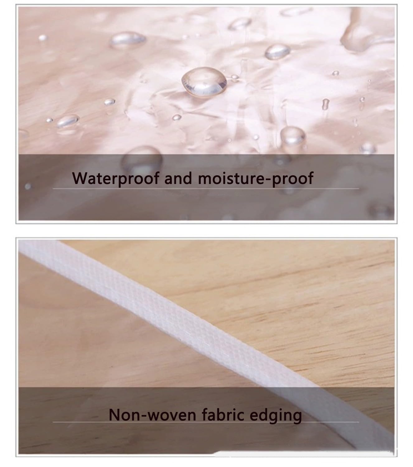 Paquete de Fundas largas para Vestidos, Fundas Transparentes para Ropa, Bolsas de plástico para Trajes, Fundas Antipolvo para Colgar Ropa, Bolsas para tintorería, Almacenamiento en