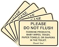 Vista 29 de All Quality Letrero clásico enmarcado con texto en inglés «Please Do Not Flush Thank You» para baño, 4 x 6 pulgadas (negro y blanco) 1 paquete