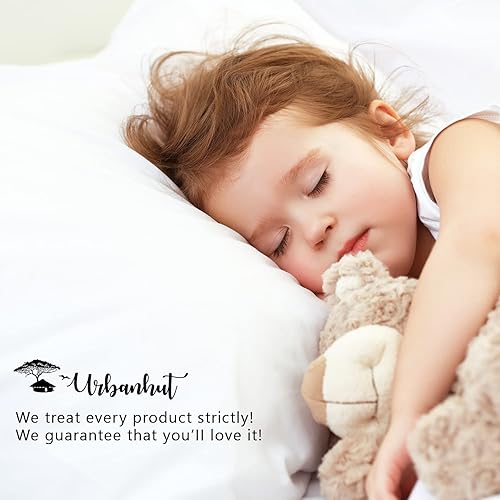 Miniatura 4 de Juego de sábanas Urbanhut de algodón egipcio, 4 piezas de 700 hilos, de lujo, con bolsillo profundo y tejido de satén, de calidad superior