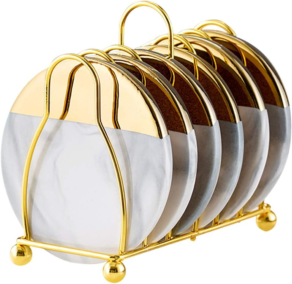 tavolo da pranzo set per 6 piani in marmo