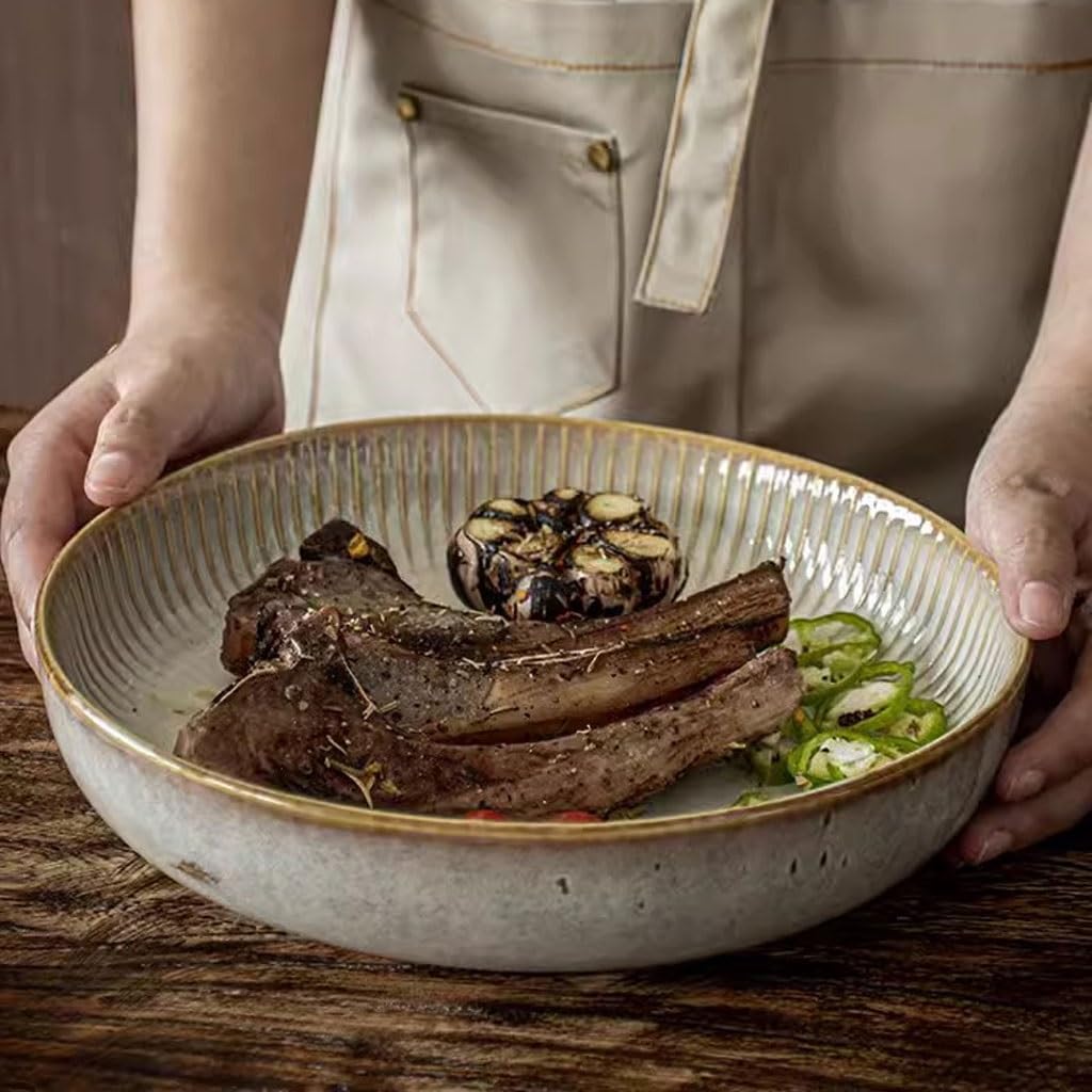 Amazon.com: IBONSON Dinner Plates Nordic Style Japanese Style