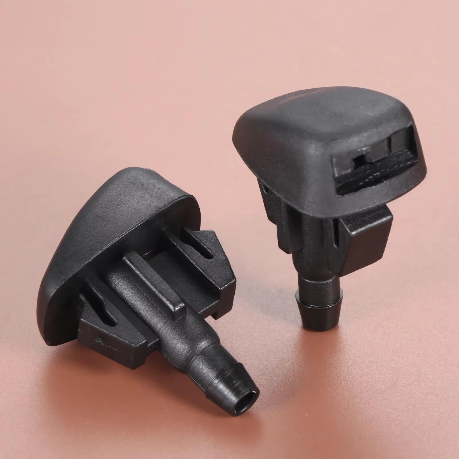 Car Windshield Sprayer Compatible with Mazda for Tribute MK1 2001-2006 2Pcs Car Front Windshield Wiper Washer Nozzles Jets OEM : EC01-67-50YA