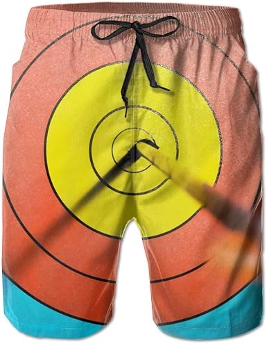 Amazon.com: QR Funk hombre Target de secado rápido pantalones cortos para  playa natación día festivo Trunks, XXL, Blanco : Ropa, Zapatos y Joyería
