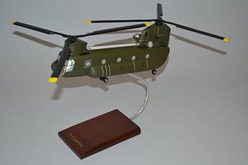 Boeing CH-47 Ch47 Chinook Army Helicopter Model Scale 1/48