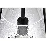 16-inch Black Matte Glass Pendant Ceiling Light by Nuvo – view 7