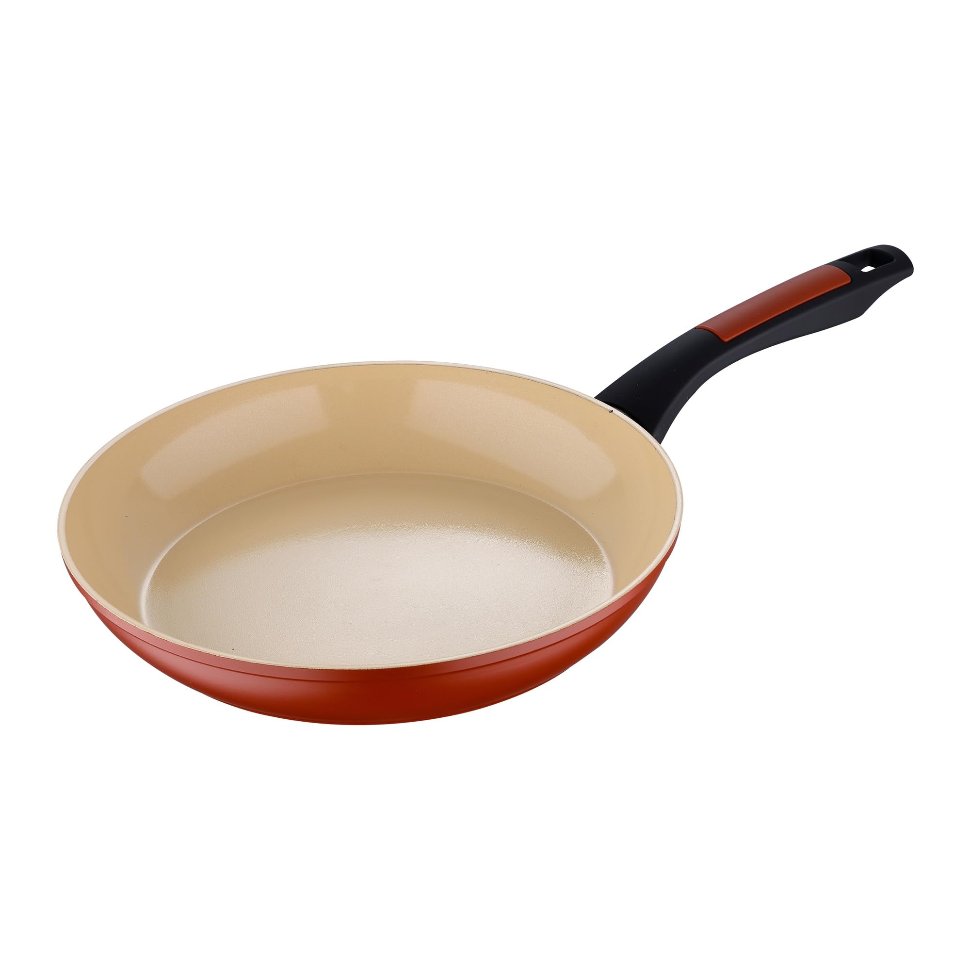 UNITED COLORS OF BENETTON. Safari | Juego de Sartenes | Incluye 3 Sartenes Antiadherentes de 20, 24 y 28 cm de Diámetro | Fabricadas en Aluminio Forjado | Menaje de Cocina | Aptas para Inducción