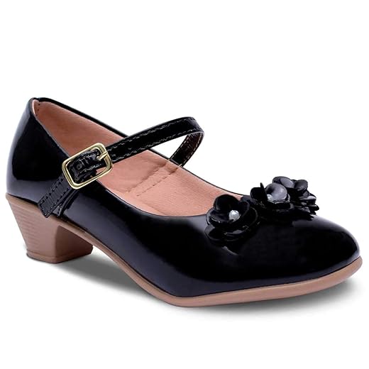 Sapato Salto Infantil Menina Boneca Flor 03.38