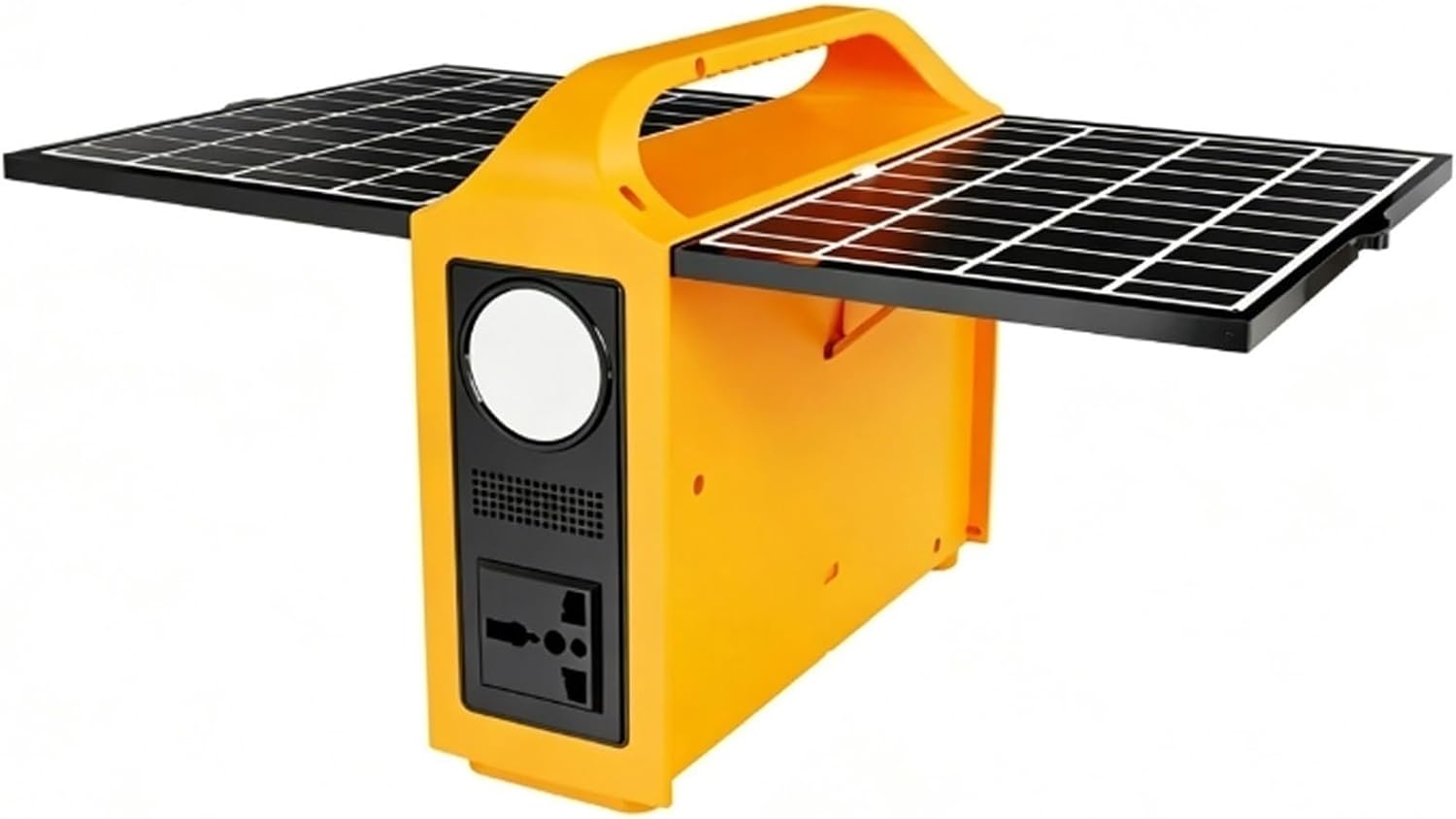 200W Portable Solar Power Station,12V 20Ah Lead Acid Battery Camping Power