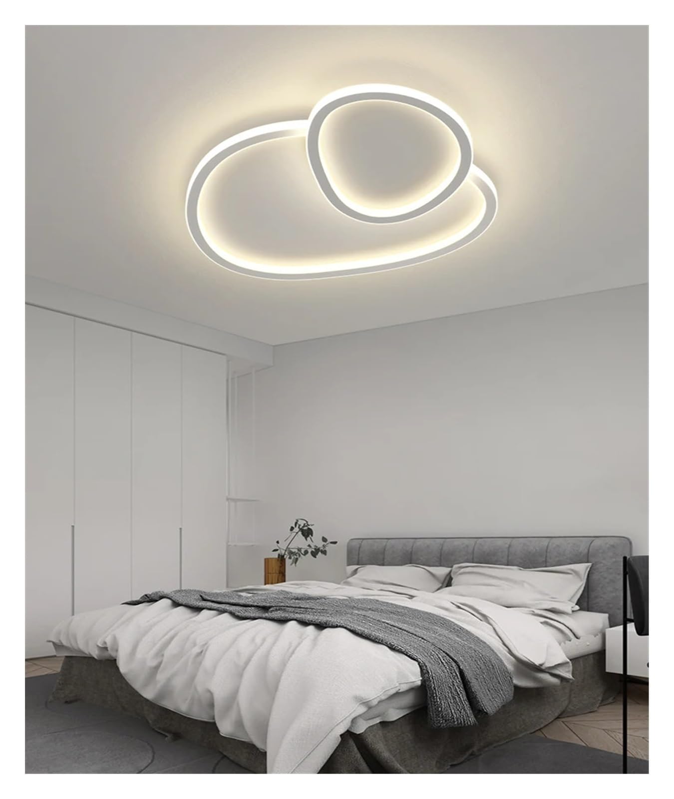 Lustre plafond moderne pour une ambiance chaleureuse