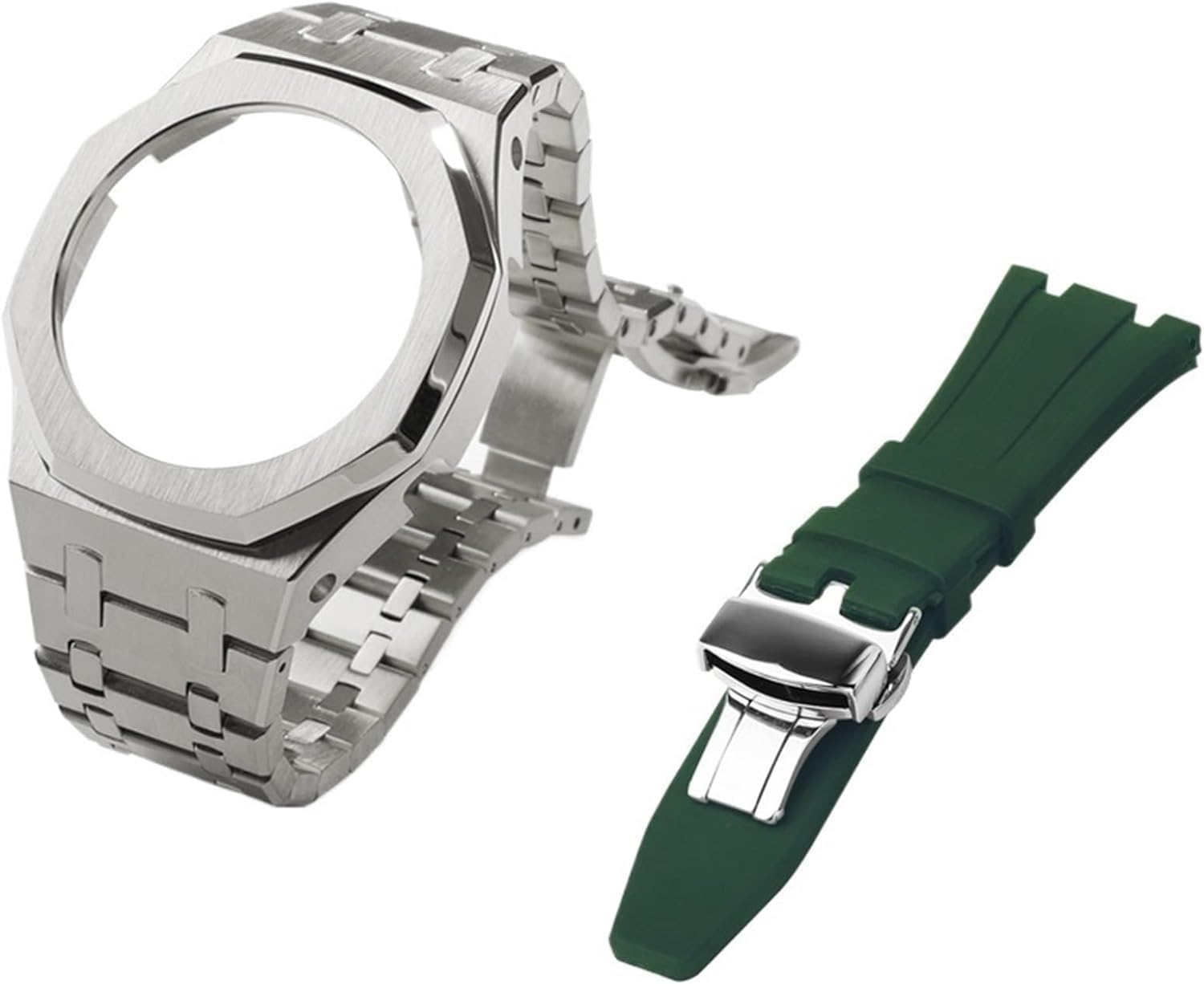 Kit modification GA2100 complet avec boîtier montre métal et bracelet - 8