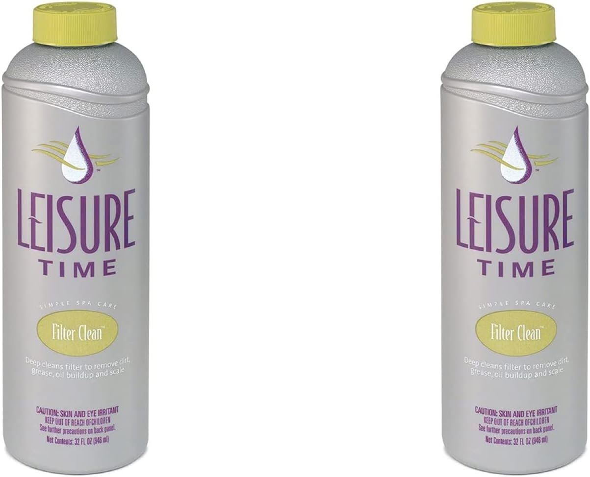 Leisure Time O-02BX Filter Clean, 1-Quart, 2-Pack