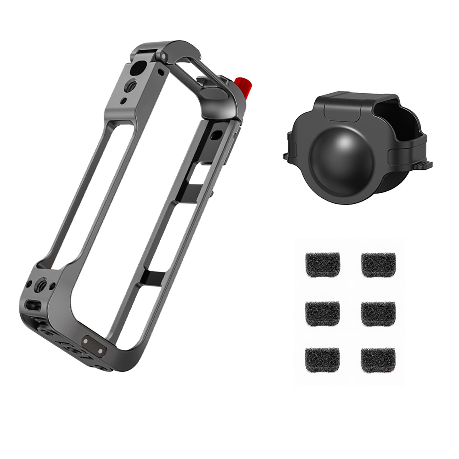 Accesorios para cámara de acción, aleación de aluminio de aviación, placa protectora para cámara de acción panorámica Insta360 X5