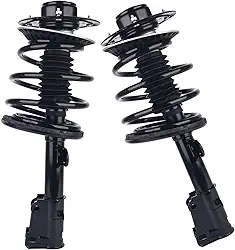 PAROD Conjunto de amortecedores de suspensão dianteira 171572R 171572L adequado para Chrysler Town & Country 2001-2007, Voyager 2001-2003, Dodge Caravan 2001-2007, Grand Caravan