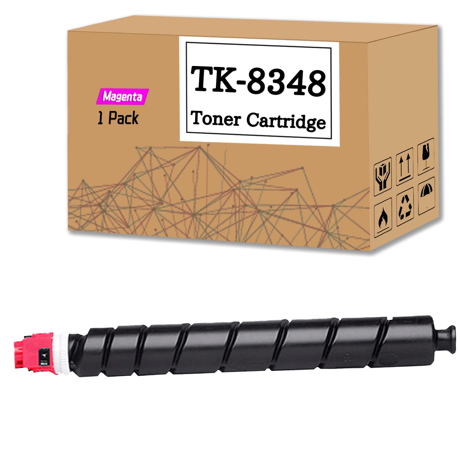 Amazon.com: RAQZ TK8348 Toner Cartridge Extra High Yield