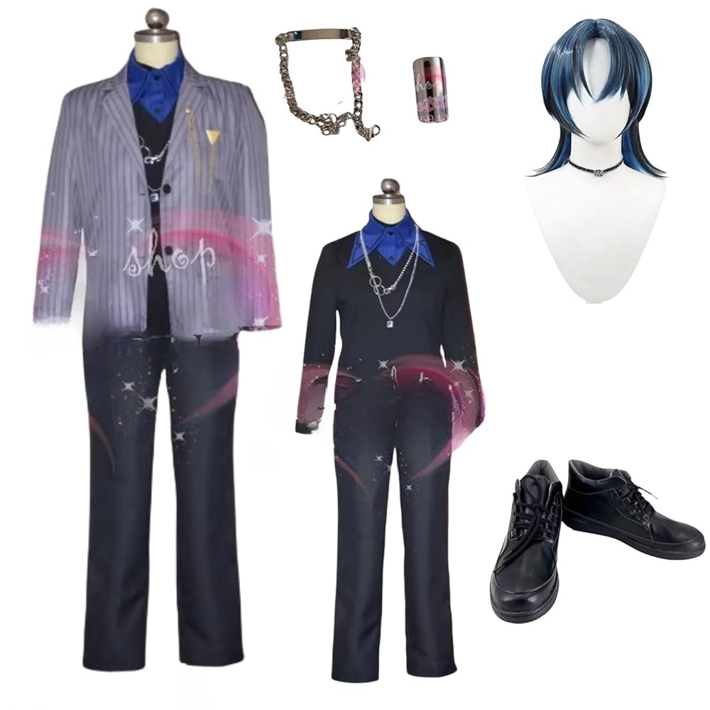 火威青 コスプレ Amazon.co.jp: GGcosplay VTuber Hiodoshi Ao 火威青 コスプレ
