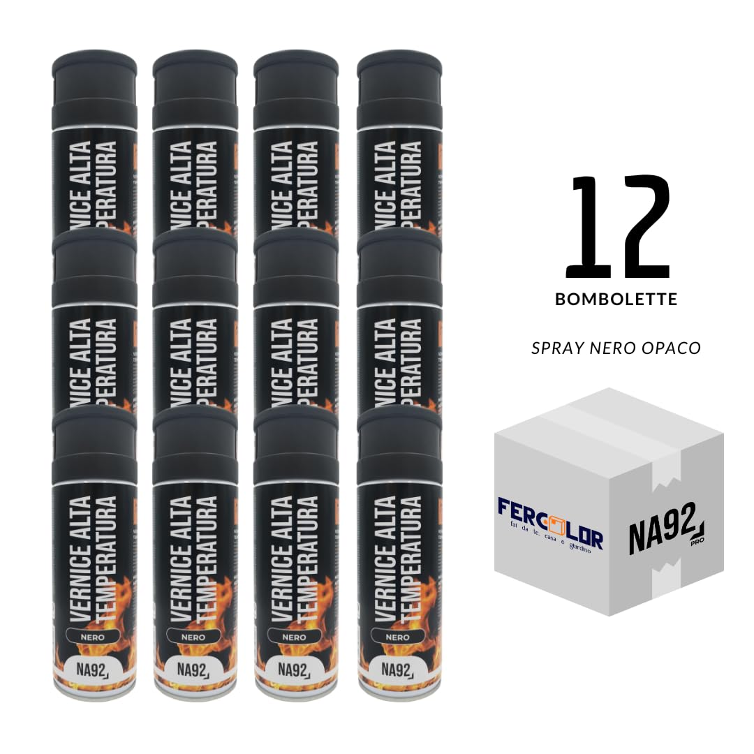 Credence VERNICE TRASPARENTE SPRAY ALTA M TEMPERATURA 800 ° C 400ml - Foto 6