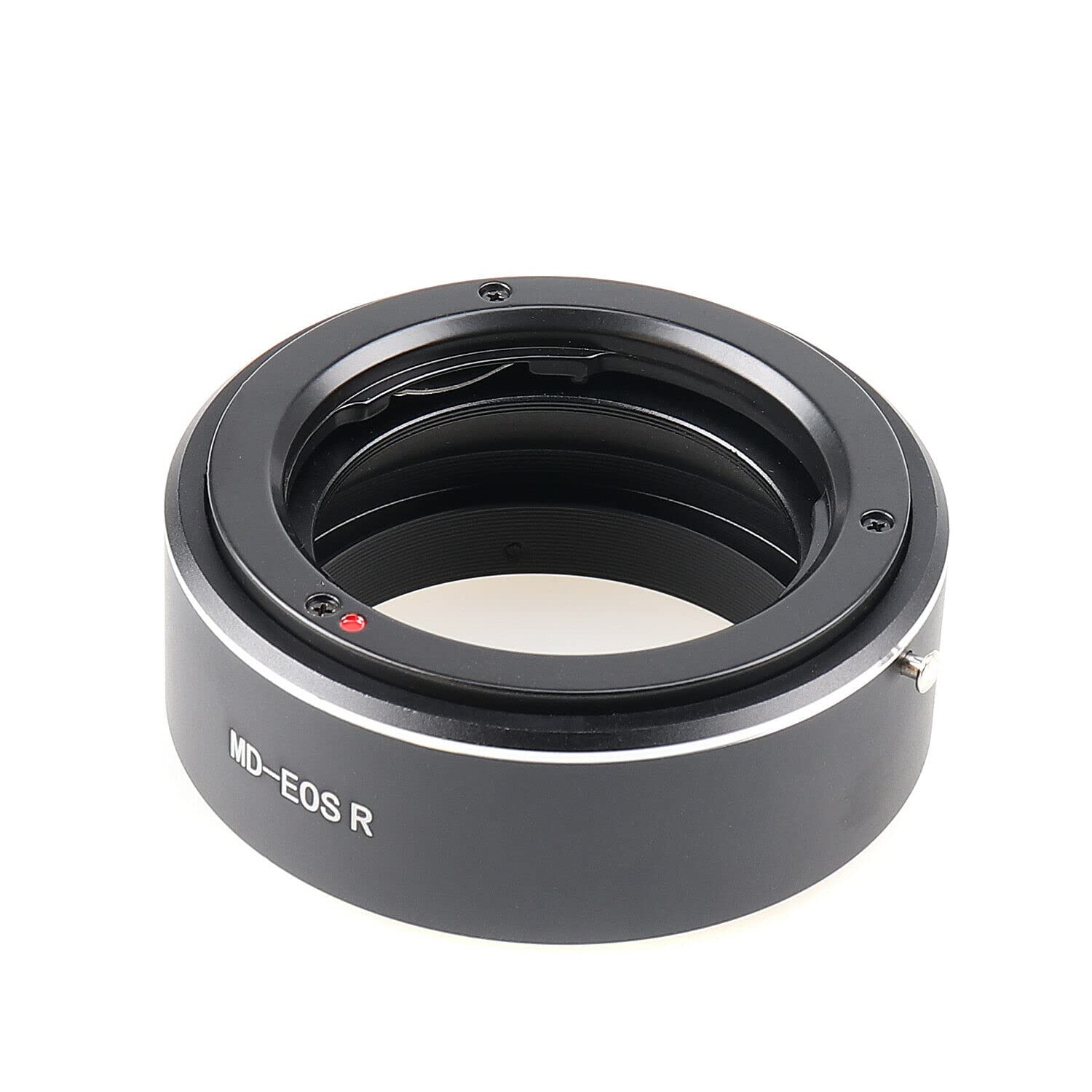 Hersmay MD a EOS RF Lens Adapter Ring per Minolta MD Mount Lens Compatibile con Canon EOS R RP R5 R6 RF Mount Mirrorless Camera